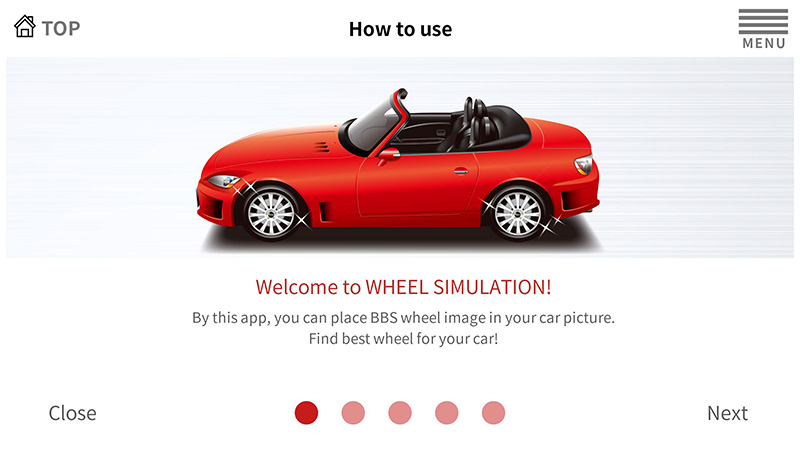 WHEEL SIMULATION  BBS OFFICIAL WEBSITE ENGLISH