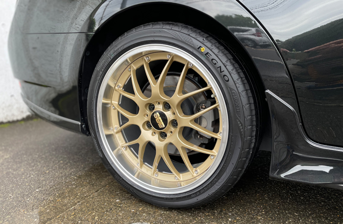 【高級感のゴールド】BBS　RS-GT　RS907H　Forged　GL-SLD